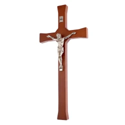 Krzyż drewniany brąz rustykalny 54 cm / na zamówienie
